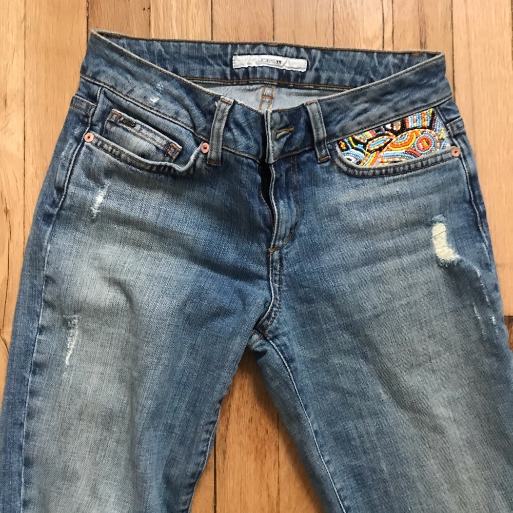 Joe’s Jeans ‘Honey’ beaded jeans